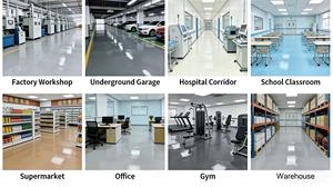 Vernice Epossidica per Pavimenti Resistente ai Graffi, Rivestimento Epossidico Senza Giunti per Interni ed Esterni, Soluzione per Rinnovamento Pavimenti in Calcestruzzo - Product Image 4