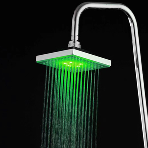 <span class=keywords><strong>Ducha</strong></span> de Techo LED Cuadrada Hidroeléctrica sin Control de Temperatura Eléctrico, con Cambio de Color, para Hotel, en Oferta - Product Image 3