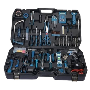 Factory Wholesale Stainless Steel <b>Tool</b> Kit Toolbox <b>Set</b> with Hard Case OEM Customizable for Automotive Repair - Product Image 1