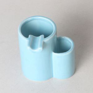 Modern Stylish Portable Ceramic Ashtray Home Hotel Creative Dust-Proof <b>Lighter</b> Placement Ornament Smokeless Design Style Box - Product Image 5