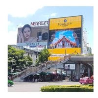 Imperméable Transparent Rideau Maille Publicité Panneau D'affichage Pantalla Façade P15.625 P16 P20 P25 LED Vidéo Mur Écran D'affichage