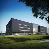 Estructura de Acero Prefabricada de Alta Calidad y Bajo Costo para Talleres Industriales, Construcción de Naves Industriales, Taller de Estructuras de Acero