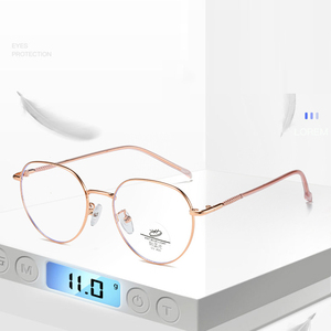 Lunettes optiques en métal, monture de lunettes, <span class=keywords><strong>filtre</strong></span> de lumière bleue, lunettes d'<span class=keywords><strong>ordinateur</strong></span>, lunettes anti-lumière bleue, lunettes anti-lumière bleue - Product Image 2