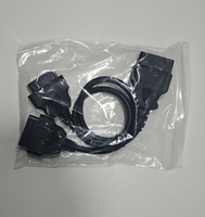 16-Pin OBD II 1-zu-2 Verlängerungskabel OBD2 OBD Stecker auf Buchse Automotive Elektronik-Kabelkonfektion