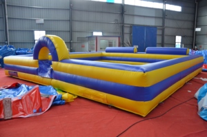Extra Large Carré Bleu Jaune Gonflable Play Pit Enfants Commercial Ball Pit <span class=keywords><strong>Activités</strong></span> Intérieur Extérieur Fêtes Famille - Product Image 3