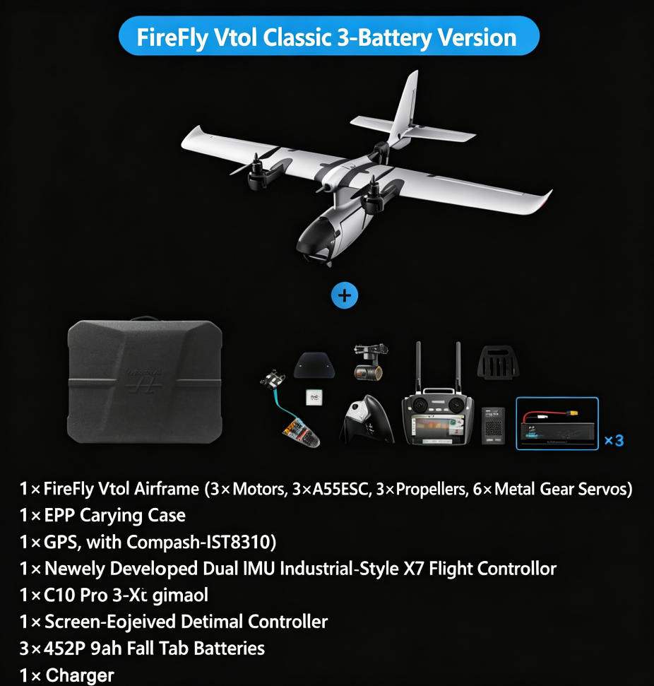 Version triple batterie
