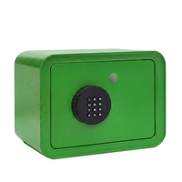 Coffre-fort électronique miniature en métal, ignifuge, avec serrure à code, pour stations-service et hôtels