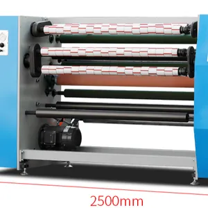 Adhesive tape with gum slitting machine production line