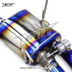 Sistema de Tubos de <span class=keywords><strong>Escape</strong></span> Catback de Fábrica para Subaru <span class=keywords><strong>WRX</strong></span> 2.4T 2017-2024, Tubo de <span class=keywords><strong>Escape</strong></span> de Titanio, Silenciador, <span class=keywords><strong>Escape</strong></span>, Tubo de 70 mm - Product Image 4