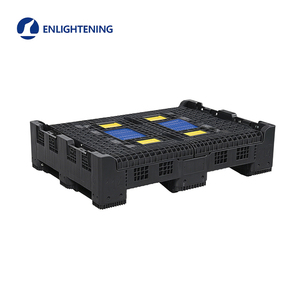 <span class=keywords><strong>ลัง</strong></span>พาเลท HDPE แข็งแรงทนทาน ใช้ซ้ำได้ แบบ <span class=keywords><strong>3</strong></span> ราง โปรไฟล์ต่ำ พร้อมประตูเปิด 4 ด้าน สำหรับจัดเก็บสินค้าจำนวนมาก - Product Image 5