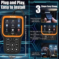Escáner OBD2/EOBD R009 2025, Herramienta de Diagnóstico de 35,901 Códigos DTC para Todos los Autos, Escáner de Transmisión ABS SRS, Comprobación de Todos los Sistemas