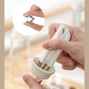 Cepillo multifuncional flexible para ranuras, tapas de vasos, ranuras de biberones, cepillo de limpieza doméstico con cerdas suaves, herramienta de cocina - Product Image 6