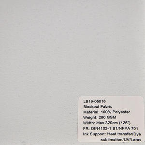 <span class=keywords><strong>Precio</strong></span> al por mayor Sublimación de tinte <span class=keywords><strong>Tela</strong></span> blanca Bloqueo de pantalla de poliéster Impresión dúplex <span class=keywords><strong>Tela</strong></span> opaca de 3 pasos - Product Image 2