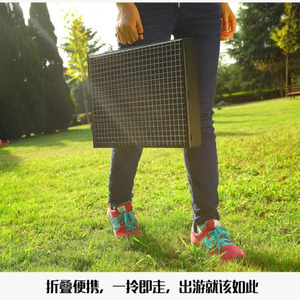 เตาบาร์บีคิวถ่านแบบพับได้คุณภาพสูงสำหรับขายส่ง เหมาะสำหรับกิจกรรมกลางแจ้ง ตั้งแคมป์ ปาร์ตี้ และทำอาหาร - Product Image 3