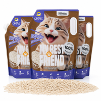 100% Pasir Kucing Tofu Alami Ramah Lingkungan Dapat Dibuang di Toilet Pasir Pembersih Otomatis Berbagai Aroma Pasir Kucing Tofu Perawatan Kucing Premium
