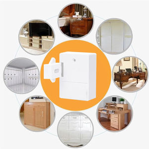 Cerradura Electrónica RFID al por Mayor para Armario, Sensor ABS Oculto, Cerradura sin Llave para Cajón, Herraje de Seguridad Infantil para Puerta - Product Image 2