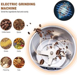 Vente en gros : Moulin électronique portable pour quinoa, blé, riz, soja, usage extérieur, lames en acier inoxydable - Product Image 2