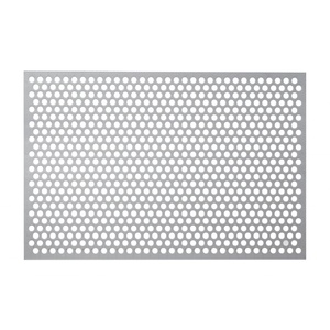 Grillage métallique perforé en aluminium galvanisé décoratif personnalisable, anti-corrosion, en acier inoxydable soudé pour clôtures - Product Image 1