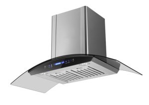 Campana extractora eléctrica de 60cm y 90cm, campana extractora de acero inoxidable montada en la pared para uso doméstico y hotelero, bajo ruido - Product Image 3