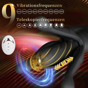 Vibratore Anale a Farfalla con Funzione di Espansione e Spinta, Giocattolo Sessuale <span class=keywords><strong>per</strong></span> Stimolazione Prostatica Maschile - Product Image 2