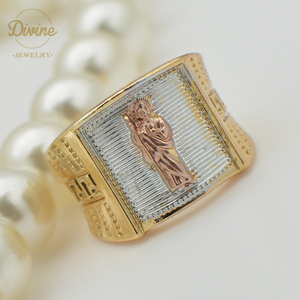 Anelli di Lusso Vintage Placcati in Oro 18k, Produzione Originale di Fabbrica - Product Image 3