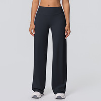 Pantalon de yoga ample et respirant à jambe large, confortable toute saison, leggings évasés à jambe large, évacuation de l'humidité