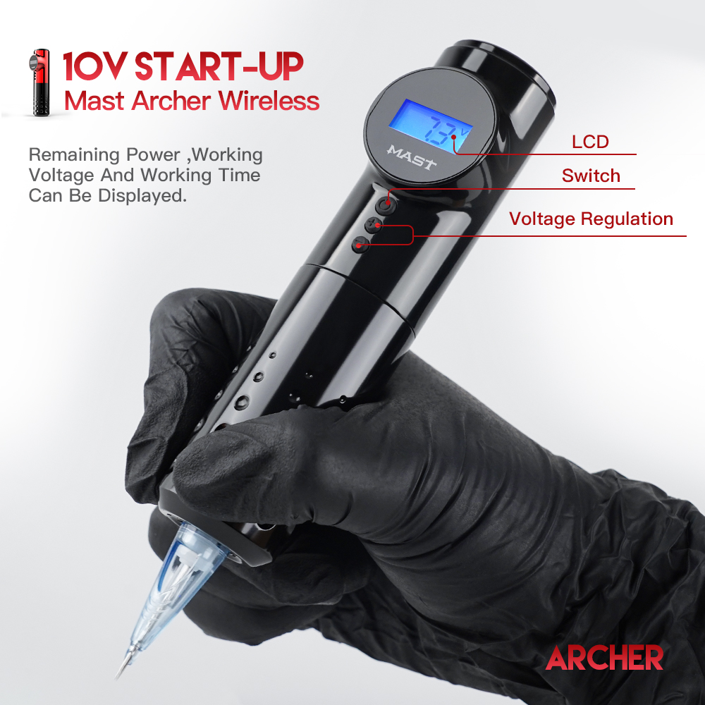 ドラゴンホーク　マスト　タトゥーマシン Amazon.com: Dragonhawk Complete Rotary Tattoo Pen Machine
