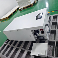 Batería de fosfato de hierro y litio LiFePO4 de ciclo profundo de 51.2V 280Ah 14.3kWh para sistema solar, ESS móvil de pie con BMS inteligente