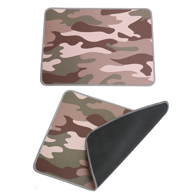 Mouse Pad with Stitched Edge, Comfortable Mouse Pads with Non-Slip Rubber Base, Washable Mousepads Bulk with Comfortable Cloth