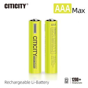CITICITY - Pilas Recargables Pre-Cargadas AAA de 1.5V y 600mAh, Económicas, Baja Autodescarga, para Uso Multipropósito - Product Image 1