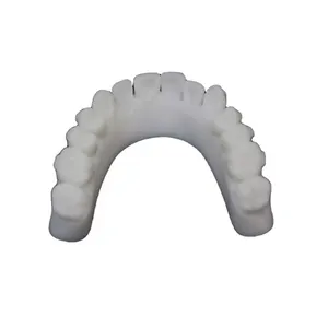 Service d'impression 3D en résine de modèle de dent humaine en plastique réaliste de haute qualité