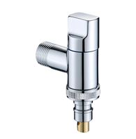 Robinet de mélange excentrique en acier inoxydable SS304 pour hôtel moderne, fonction d'angle de flexion, noyau de vanne, réducteur mâle, clapet anti-retour
