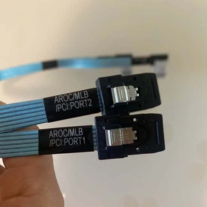 Nuevo Cable Dual Mini SAS de 60 cm para Controlador de Jaula de Discos Duros SFF de 8 Bahías 784621-001 747568-001 para <span class=keywords><strong>HP</strong></span> <span class=keywords><strong>ProLiant</strong></span> DL360 <span class=keywords><strong>DL380</strong></span> <span class=keywords><strong>G9</strong></span> G10 - Product Image 3
