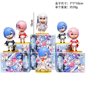 Figurines d'action Spy Family, Chainsaw Man, jouets en PVC, JJK Hastune Rem, mini figurines de filles, anime, boîte aveugle pour collection - Product Image 6