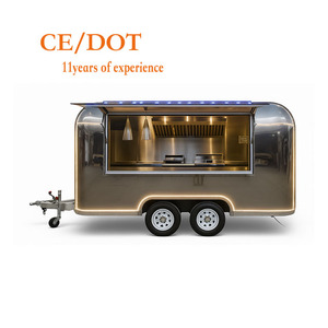 Nouvelle conception de <span class=keywords><strong>camion</strong></span> de nourriture électrique à 4 roues avec cuisine complète - Product Image 1