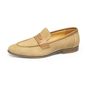 Nuevos Zapatos Casuales de Hombre con Cordones de Cuero Genuino, Transpirables, que Aumentan la Altura, de Piel de Vaca, para Otoño - Product Image 2
