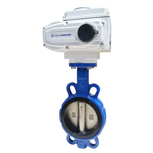 Cost Effectice Price DN200 Soft Rubber Sealing Stainless Steel Motorized Butterfly Valve With Electric Actuator