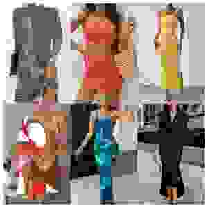 <span class=keywords><strong>Ropa</strong></span> <span class=keywords><strong>de</strong></span> mujer al por mayor en fardos: Nuevas prendas mixtas para mujer, calzado <span class=keywords><strong>de</strong></span> diseño, vestidos <span class=keywords><strong>de</strong></span> fiesta en stock. - Product Image 5