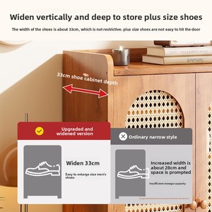Tùy chỉnh công suất lớn <span class=keywords><strong>Stackable</strong></span> cao kệ giày lưu trữ Organizer cho Closet lối vào hẹp Giày <span class=keywords><strong>Rack</strong></span> với Covers - Product Image 2