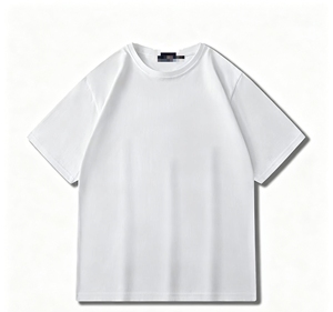 T-shirt classique unisexe en coton peigné 220g, brodé, respirant, manches courtes, style japonais, marque Small <span class=keywords><strong>M</strong></span> Paul - Product Image 3