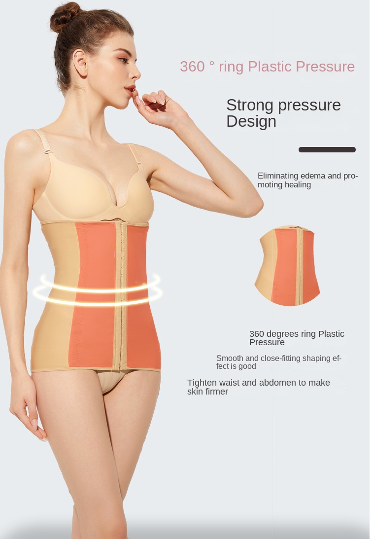 ZOYIAME Private Label Postpartum Body Shaper C Section Tummy Cincher BBL Compress Fajas Colombianas Post Surgery Waist Trainer