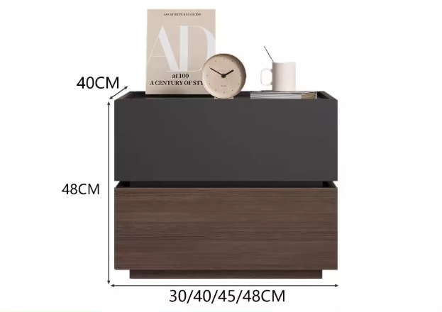 Iron gray walnut effect-self