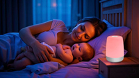 Veilleuse pour bébé, lampe de nuit tactile LED portable pour enfants et adultes, aide au sommeil pour l'allaitement, lampe d'allaitement rechargeable