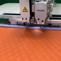 13090 Cyclone Nueva Máquina Perforadora de Asientos de Coche con Programación Automática CNC para Uso Doméstico, Máquina de Coser Cuero