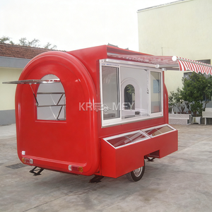 2025 High Quality Fast Car Mobile <b>Kitchen</b> Trailer Large Crepe Food Truck For Sale - Product Image 3