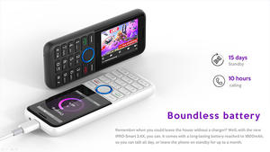 Téléphone portable IPRO K2 double SIM double caméra avec <span class=keywords><strong>Facebook</strong></span> <span class=keywords><strong>Kaios</strong></span> clavier 3G, téléphone portable à fonctions, vente chaude, fournisseur d'or, écran TFT de 2,4 pouces - Product Image 6