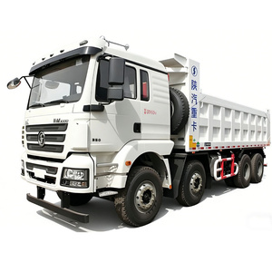 Camion benne poids lourd Shacman 8x4 40 tonnes diesel pour le transport de gravier, travaux de terrassement et de construction, et le transport de matériaux en vrac sur chantier - Product Image 2