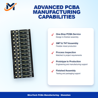 Carte de contrôle PCBA personnalisée pour irrigateur buccal, marque MicoTech, 1 oz de cuivre, usine de Shenzhen, assemblage de PCB OEM ODM, prototype en série