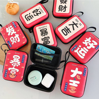 Gadget cool personnalisé, boîte de rangement pour câble de données, étuis antichoc pour écouteurs Bluetooth, étui EVA personnalisé promotionnel avec logo