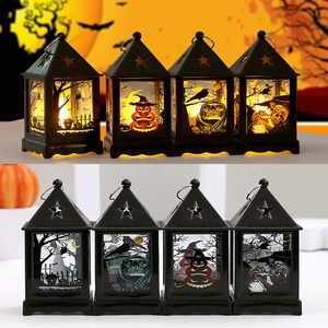DAMAI Halloween LED Candle Decoration Halloween Style Ghost Hand Pumpkin Candle Holder Lantern Night Light - Product Image 1